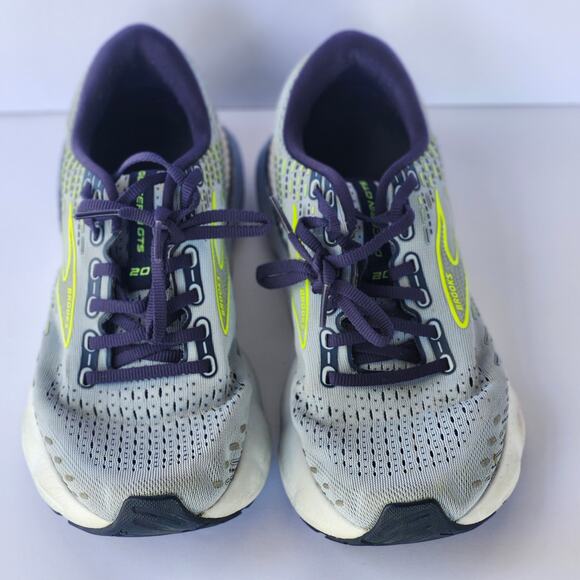 Brooks Glycerin GTS 20 Blue Women 8 Mesh Athletic Running Sneakers Workout S0056 - Picture 2 of 7
